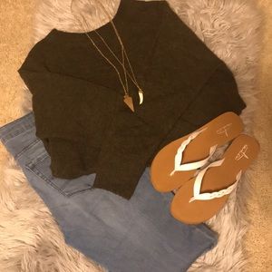 Forest Green H&M sweater